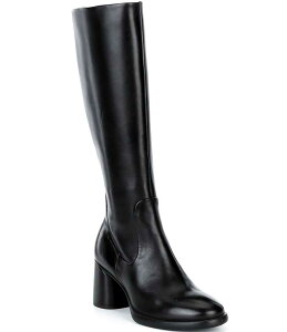 GR[ fB[X V[Y u[cECu[c g[ U[ ECCO Sculpted LX 55 Leather Tall Boots Black ubN
