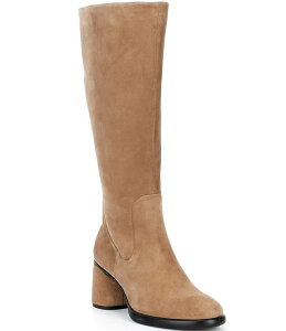 GR[ fB[X V[Y u[cECu[c g[ XG[h ECCO Sculpted LX 55 Suede Tall Boots Camel L