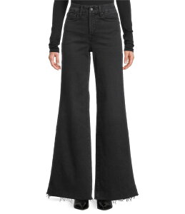 �O�b�h�A�����J�� ���f�B�[�X �{�g���X �f�j���p���c ���C�h���b�O �W�[���Y Good American Softech Good Waist High Rise Wide Leg Denim Jeans Black �u���b�N