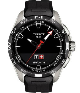 �e�B�\�b�g ���f�B�[�X �A�N�Z�T���[ �r���v Tissot-Touch Connect Antimagnetic Titanium Case Solar Watch Black �u���b�N