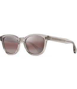 �}�E�C�W�� ���f�B�[�X �A�N�Z�T���[ �T���O���X�E�A�C�E�F�A �v���X�T�C�Y Maui Jim Unisex Cheetah 5 PolarizedPlus2Round 52mm Sunglasses Crystal/Pink �s���N