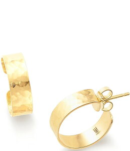 �W�F�[���Y �G�C�����[ ���f�B�[�X �A�N�Z�T���[ �s�A�X�E�C�������O James Avery 14K Gold Hammered Simplicity Hoop Earrings 14K Gold �S�[���h
