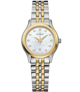 �o���}�� ���f�B�[�X �A�N�Z�T���[ �u���X���b�g�E�o���O���E�A���N���b�g T�V���c Balmain Women's Quartz Analog Two Tone Stainlessteel Watch Two Tone