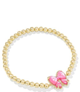 �P���h���X�R�b�g ���f�B�[�X �A�N�Z�T���[ �u���X���b�g�E�o���O���E�A���N���b�g Kendra Scott Haley Bow Pearl Stretch Bracelet Gold Rose Violet Mother Of Pearl �p�[��