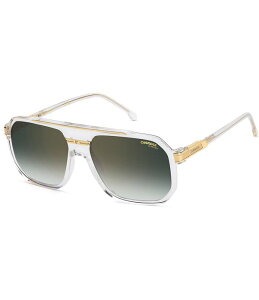 �J���[�i ���f�B�[�X �A�N�Z�T���[ �T���O���X�E�A�C�E�F�A Carrera Men's 1077/S/US 60mm Rectangle Sunglasses Crystal Gold �S�[���h