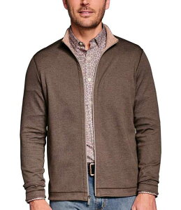 �W�����X�g���A���h�}�[�t�B�[ �����Y �A�E�^�[ �W���P�b�g�E�u���]�� Johnston & Murphy XC4 Performance Stretch Reversible Full-Zip Jacket Brown/Rust ���X�g