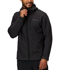 }[bg Y AE^[ WPbgEu] t[fbhWPbg Marmot Drop Line Full Zip Hooded Jacket Black Heather ubN