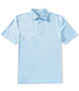 �T�E�U�[���^�C�h �����Y �g�b�v�X �V���c �v�����g Southern Tide Driver Springeo Printed Short Sleeve Polo Shirt Cerulean