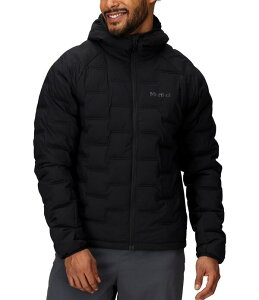 }[bg Y AE^[ WPbgEu] t[fbhWPbg Marmot WarmCube Active Novus Hooded Jacket Black ubN
