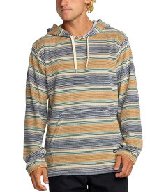 ビラボン メンズ アウター パーカー・スウェット Billabong Flecker Diego Striped Long Sleeve Hoodie Sand サンド