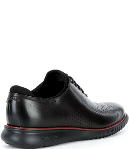 �R�[���n�[�� �����Y �V���[�Y �I�b�N�X�t�H�[�h ���U�[ Cole Haan Men's 2.ZEROGRAND Perforated Leather Laser Cut Oxfords CHocolate Raisin/Claret/Black �u���b�N