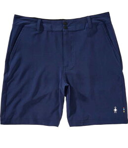 �X�}�[�g�E�[�� �����Y �{�g���X �n�[�t�p���c�E�V���[�c �V���[�g�p���c SmartWool Solid Performance Stretch 8 Inseam Shorts Deep Navy �l�C�r�[