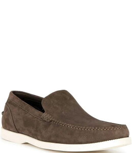 �R�[���n�[�� �����Y �V���[�Y �X���b�|���E���[�t�@�[ Cole Haan Men's American Classic Hamptonubuck Loafers Truffle/Ivory �A�C�{���[