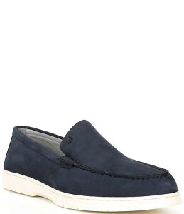 R[n[ Y V[Y Xb|E[t@[ Cole Haan Men's Greenwich Nubuck Grand Venetian Loafers Navy Blazer/Ivory AC{[