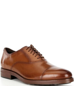 �R�[���n�[�� �����Y �V���[�Y �I�b�N�X�t�H�[�h �L���b�v ���U�[ Cole Haan Ledley Grand Leather Cap Toe Oxfords CH British Tan/Dark Natural �^��