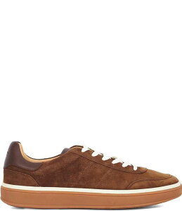 f[h Y V[Y Xj[J[ XG[h Dune London Men's Tony Suede Cupsole Trainer Sneakers Brown uE