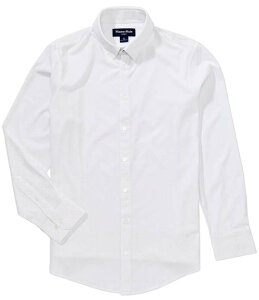 �~�Y�����C�� �����Y �g�b�v�X �V���c Mizzen+Main Leeward Micro Dot Long Sleeve Woven Shirt White �z���C�g