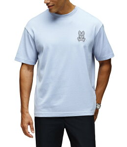 �T�C�R�o�j�[ �����Y �g�b�v�X �V���c �����b�N�X�t�B�b�g Psycho Bunny Marlo Relaxed Fit Short Sleeve T-Shirt Zen Blue �u���[