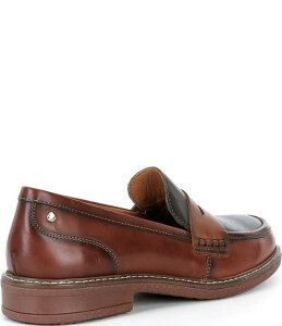 �s�R���[�m�X ���f�B�[�X �V���[�Y �X���b�|���E���[�t�@�[ ���U�[ Pikolinos Aldaya W8J Wateresistant Leather Penny Loafers Cognac