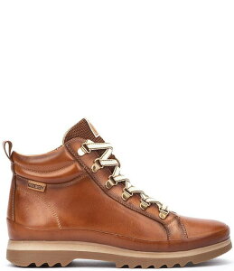 �s�R���[�m�X ���f�B�[�X �V���[�Y �u�[�c�E���C���u�[�c ���U�[ Pikolinos Women's Vigo W3W Leather Lug Sole Booties Brandy