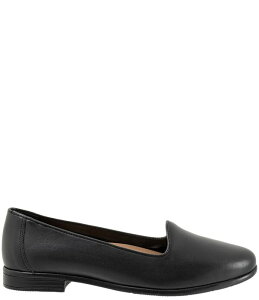 �g���b�^�[�Y ���f�B�[�X �V���[�Y �p���v�X ���U�[ ���[�t�@�[ Trotters Liz Lux Leather Slip on Loafers Black �u���b�N