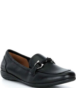 �W���Z�t�Z�C�x�� ���f�B�[�X �V���[�Y �p���v�X ���U�[ ���[�t�@�[ Josef Seibel Fenja 34 Leather Bit Buckle Loafers Black �u���b�N