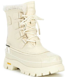 �\���� ���f�B�[�X �V���[�Y �u�[�c�E���C���u�[�c Sorel Women's Caribou Horizon GTX Waterproof Patent Winter Boots Honey White/Honey White �z���C�g