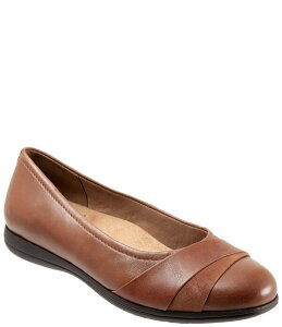 �g���b�^�[�Y ���f�B�[�X �V���[�Y �p���v�X�G�[�h ���U�[ Trotters Danni Leather And Suede Flatsaddle
