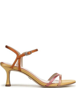 �T���G�f���}�� ���f�B�[�X �V���[�Y �T���_�� �T�e�� Sam Edelman Presley Luxe Satin Strappy Dressandals Pink/Orange Multi �s���N