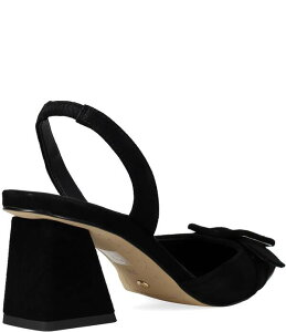 y[_ fB[X V[Y q[ XG[h Pelle Moda Imia Suede Slingback Dress Pumps Black ubN