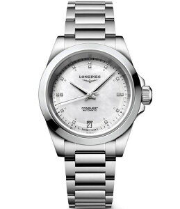 �����W�� ���f�B�[�X �A�N�Z�T���[ �r���v T�V���c Longines Women's Conquest Collection Automatic Stainlessteel Bracelet Watch Silver �V���o�[