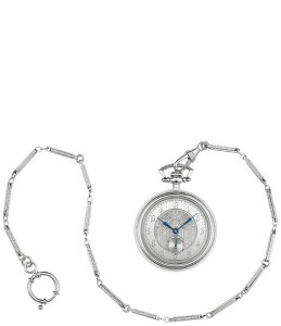 �u���o ���f�B�[�X �A�N�Z�T���[ �r���v T�V���c Bulova Men's Heritage Automatic Stainlessteel Pocket Watch Silver �V���o�[