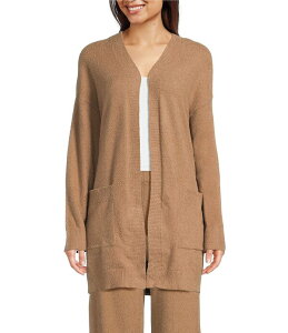 �_�i�L������ ���f�B�[�X �A�E�^�[ �j�b�g�E�Z�[�^�[ �J�[�f�B�K�� DKNY by Donna Karan Coordinating Long Sleeve Open Front Sweater Knit Cardigan Beige �x�[�W��