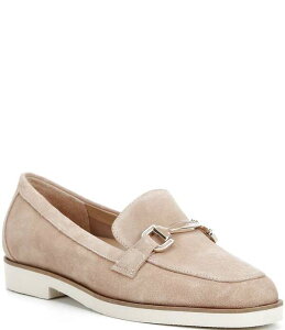 �A���b�N�X�}���[ ���f�B�[�X �V���[�Y �X���b�|���E���[�t�@�[ �X�G�[�h Alex Marie Grant Suede Bit Buckle Loafers Dark Siera Tan �^��