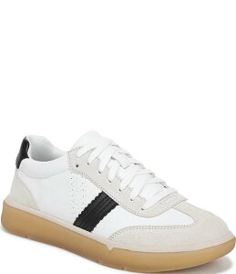 oCIjbN fB[X V[Y Xj[J[ XG[h [X U[ Vionicity Walk Leather and Suede Lace Up Sneakers White/Black zCg