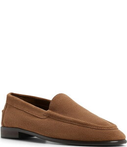 �A���h ���f�B�[�X �V���[�Y �X���b�|���E���[�t�@�[ �X�G�[�h ALDO Women's Ambar Suede Loafers Light Brown �u���E��