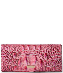 �u�����~�� ���f�B�[�X �A�N�Z�T���[ ���z BRAHMIN Melbourne Collection Veronica Envelope Wallet French Rose