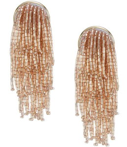 �i�^�[�V�� �A�N�Z�T���[ ���f�B�[�X �s�A�X�E�C�������O Natashaccessories Firework Bead Chandelier Earrings Champagne �V�����p��