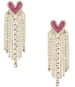 �A���i&�A���@ ���f�B�[�X �A�N�Z�T���[ �s�A�X�E�C�������O Anna & Ava Heart Cascade Stones Chandelier Earrings Multi �}���`�J���[