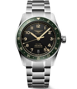 �����W�� ���f�B�[�X �A�N�Z�T���[ �r���v T�V���c Longines Men'spirit Zulu Automatic Stainlessteel Bracelet Watch Silver/Black �u���b�N