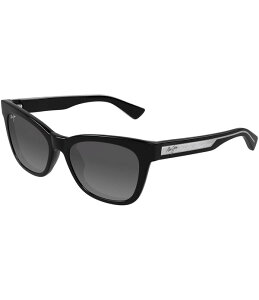�}�E�C�W�� ���f�B�[�X �A�N�Z�T���[ �T���O���X�E�A�C�E�F�A �v���X�T�C�Y Maui Jim Women's Hiwahiwa Polarized Plus 2 54mm Wayfarer Sunglasseshiny Black �u���b�N