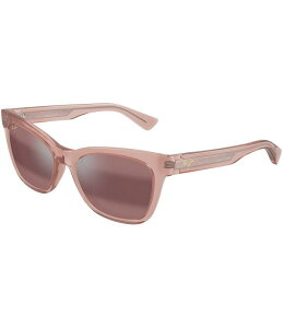 �}�E�C�W�� ���f�B�[�X �A�N�Z�T���[ �T���O���X�E�A�C�E�F�A �v���X�T�C�Y Maui Jim Women's Hiwahiwa Polarized Plus 2 54mm Wayfarer Sunglasses Transparent Antique Pink �s���N