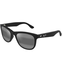�}�E�C�W�� ���f�B�[�X �A�N�Z�T���[ �T���O���X�E�A�C�E�F�A �v���X�T�C�Y Maui Jim Unisex Kikonia XL Polarized Plus 2 56mm Wayfarer Sunglasses Matte Black �u���b�N