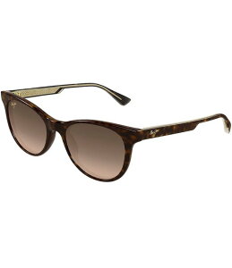�}�E�C�W�� ���f�B�[�X �A�N�Z�T���[ �T���O���X�E�A�C�E�F�A �v���X�T�C�Y Maui Jim Women's Lonomea Polarized Plus 2 52mm Wayfarer Sunglasses Dark Tortoise
