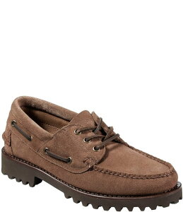 �G���G���r�[�� �����Y �V���[�Y �X�G�[�h L.L.Bean Men's Allagash Suede Handsewn Moc 3-Eye Boat Shoes Ash �A�b�V��