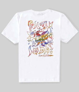 �X�R�b�`�A���h�\�[�_ �����Y �g�b�v�X �V���c �����b�N�X�t�B�b�g �O���t�B�b�N Scotch & Soda Relaxed Fit Graphic Short Sleeve T-Shirt Bright White �z���C�g