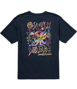 �X�R�b�`�A���h�\�[�_ �����Y �g�b�v�X �V���c �����b�N�X�t�B�b�g �O���t�B�b�N Scotch & Soda Relaxed Fit Graphic Short Sleeve T-Shirt Carbon