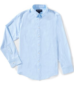 �~�Y�����C�� �����Y �g�b�v�X �V���c �v���X�T�C�Y �v�����g Mizzen+Main Leeward Plus Print Long Sleeve Woven Shirt Cloud Blue �u���[
