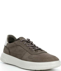 �G�R�[ �����Y �V���[�Y �X�j�[�J�[ ���U�[ ECCO Men's Move Leather Sneakers Dark Clay/Gravel