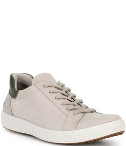 �G�R�[ �����Y �V���[�Y �X���b�|���E���[�t�@�[ �X�j�[�J�[ ECCO Men'soft 7 Step Inubuck Sneakers Pure Cashmere/Tarmac